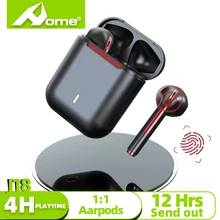HOME J18 True Bluetooth Wireless Headphones With Low Delay Cordless Headset In-Ear Earbuds Stereo With Mic Earphones for iPhone