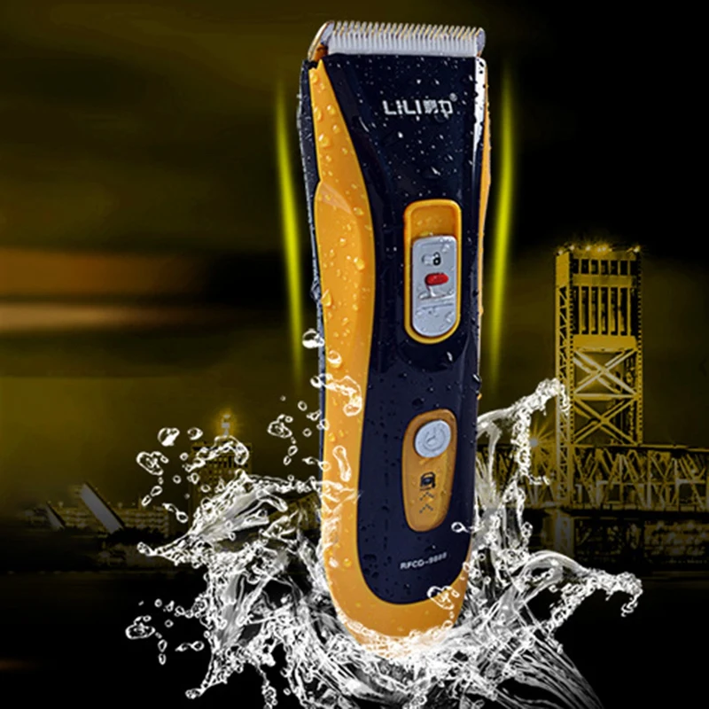 

LILI Waterproof Hair Clipper Fast ReChargeable Electric Hair Trimmer Hair Cutting Machine EU Plug