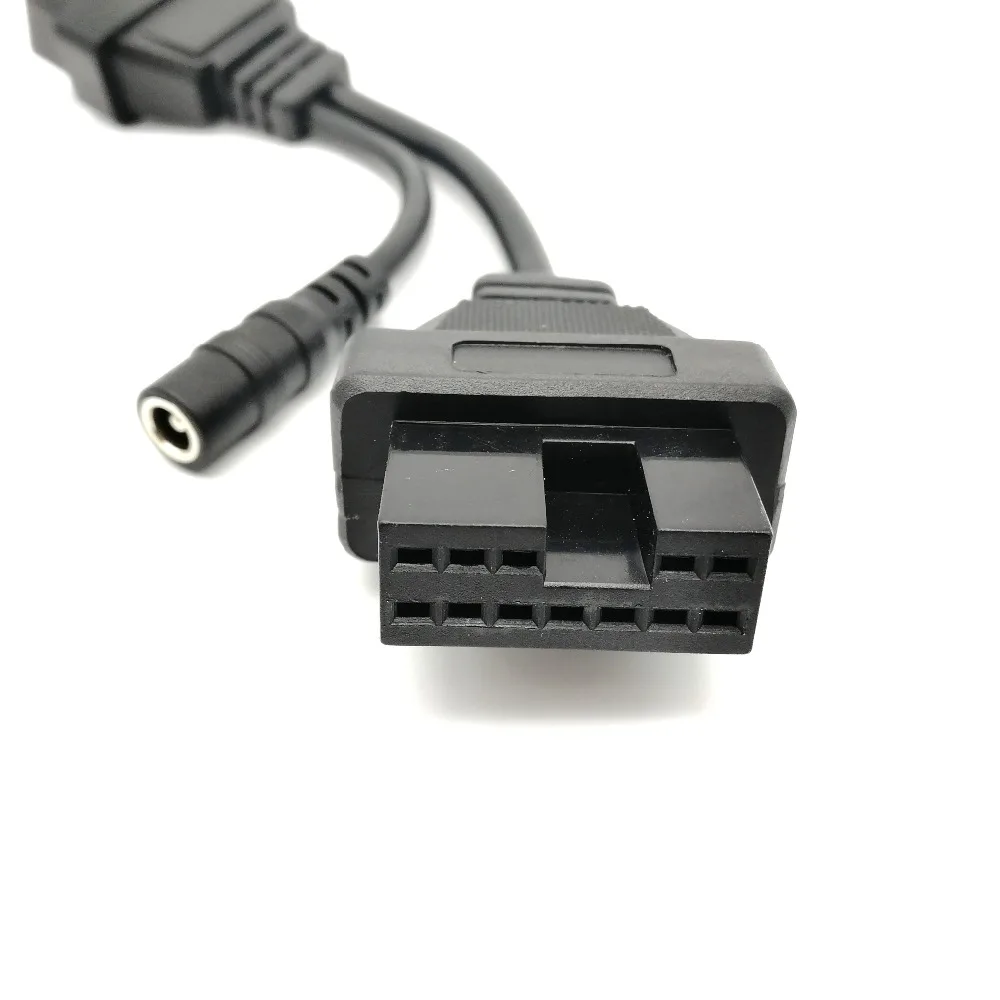 OBD2 OBDII кабель для MITSUBISHI 12PIN до 16pin разъем адаптера диагностический сканер для MITSUBISHI