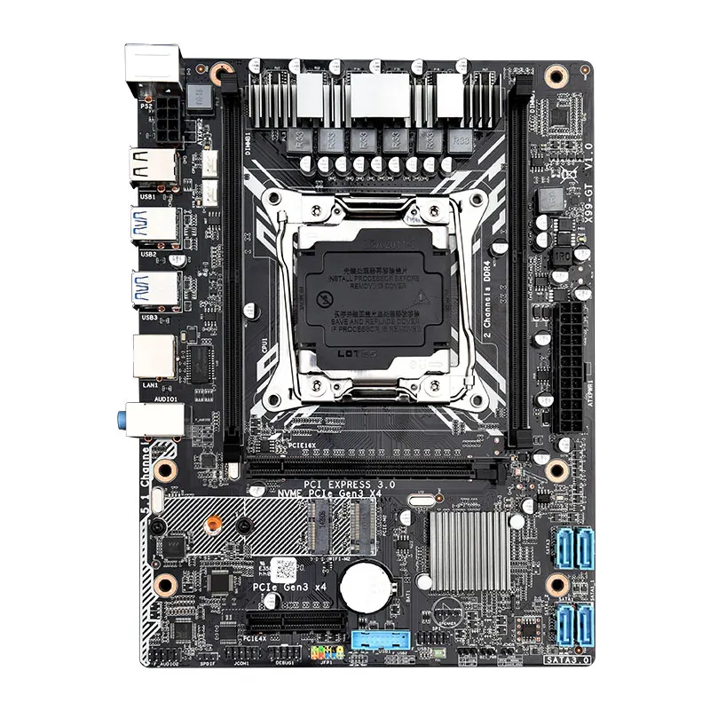 DAIXU X99-GT Combo motherboard X99 Set with for E5-2620V3 16GB = 2*8GB DDR4 2400MHz REG RAM | Компьютеры и офис