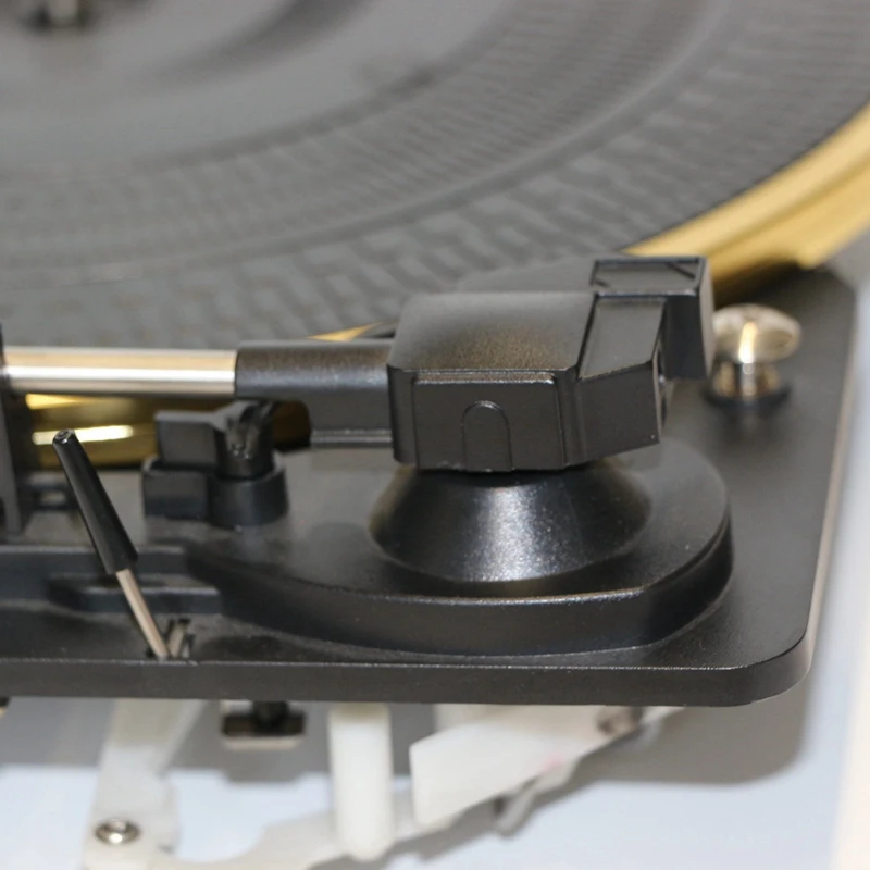 AAAE Top-28Cm Metal Turntable 33/45/78Rpm Automatic Curve Arm Return Record Player Gramophone for Lp Vinyl Play | Электроника