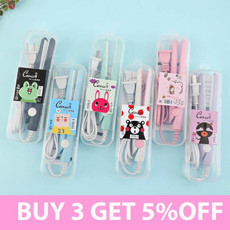 инструменты для укладки волос гофра Новый мини паровой плоский утюжок завивки