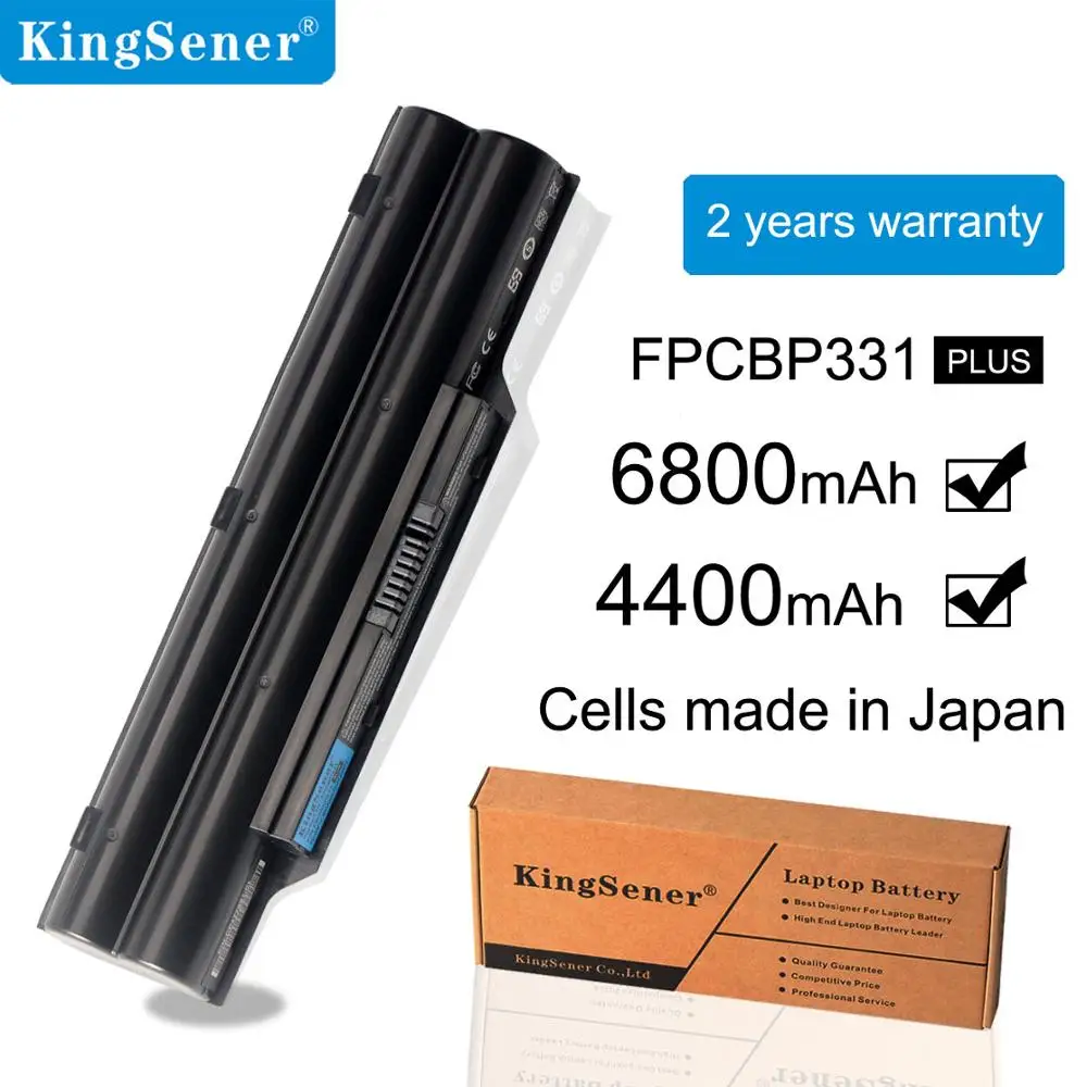 KingSener японская ячейка FPCBP331 батарея для Fujitsu LifeBook A532 AH512 AH532 AH532/GFX FPCBP331 FMVNBP213 fpc347bpap 4400 мАч