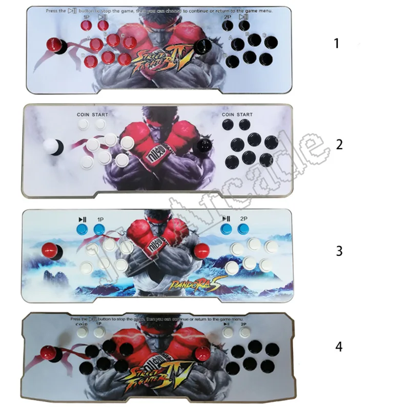 Новейший релиз семейный уличный боевой светодиодный игровой консоли 2448 HD Ретро