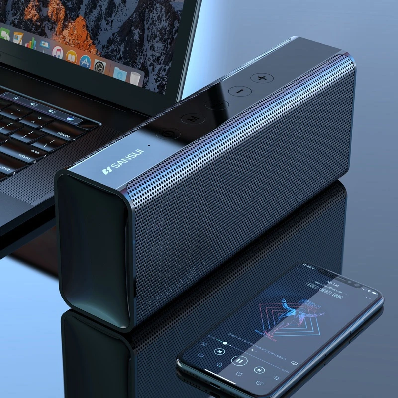 Sansui T28 wireless Bluetooth speaker 3d surround large volume portable outdoor mini home extra bass computer car |