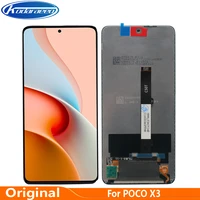 original 6 67 for xiaomi poco x3 pro nfc lcd display touch screen digitizer assembly replacement parts
