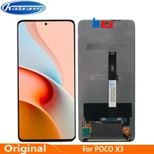 Original 6.67 For Xiaomi Poco X3 Pro NFC  LCD Display Touch Screen Digitizer Assembly Replacement Parts