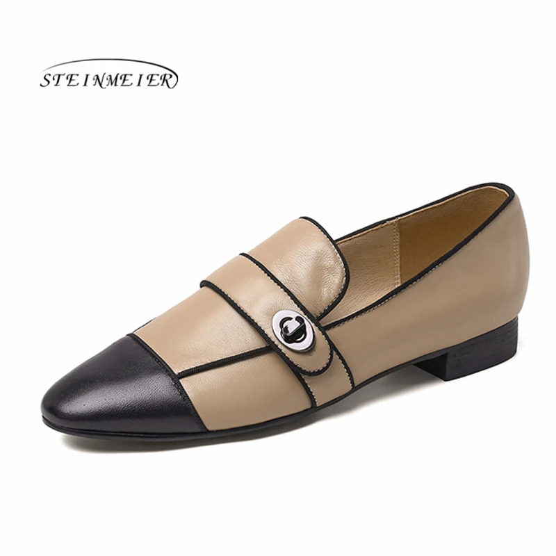 Женские туфли на плоской подошве сезон весна лето Туфли оксфорды коллекция 2020