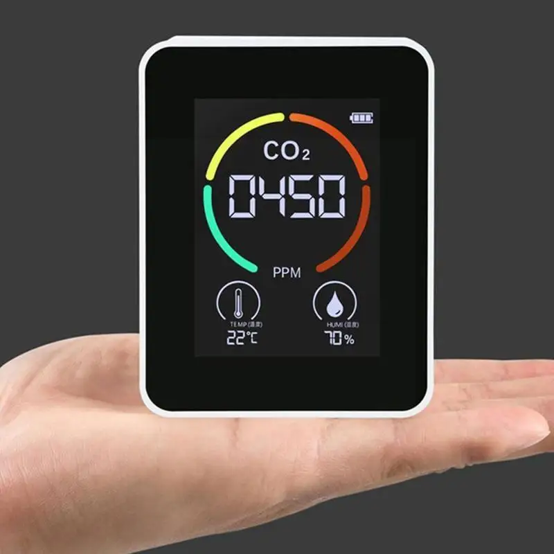 

NEW Gas Detector CO2 Meter Multifunctional Household Temperature LCD Tester Air Quality Humidity Display Backlight Monitor H5B2