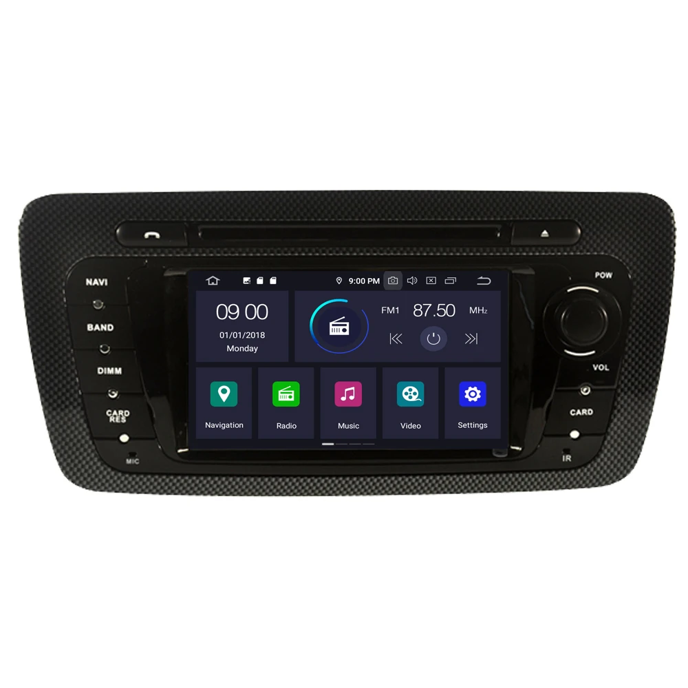 RoverOne Автомобильная Мультимедийная система для Seat Ibiza 2009 2015 Android 10 Радио Стерео DVD
