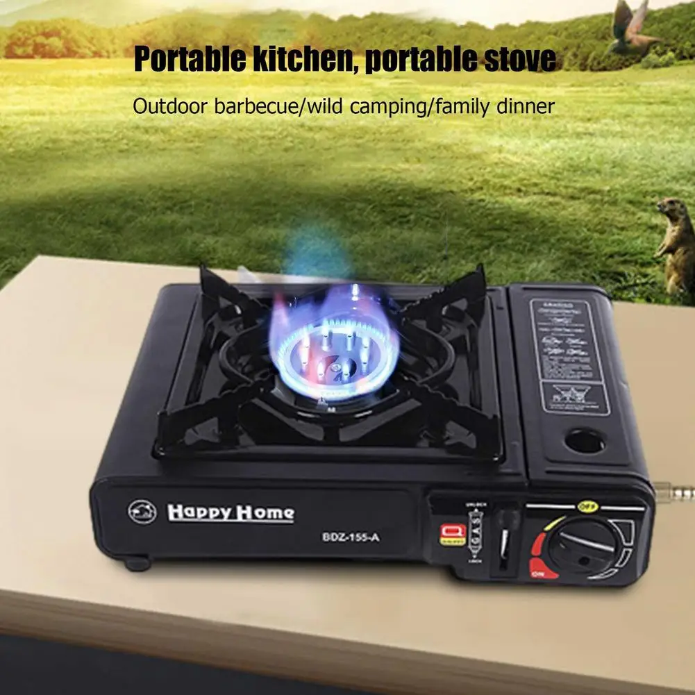 

Outdoor Portable Cassette Gas Stove Camping Cassette Butane Stove Cooking Barbecue Oven Gas Cooker Stove BBQ Grill Furnace