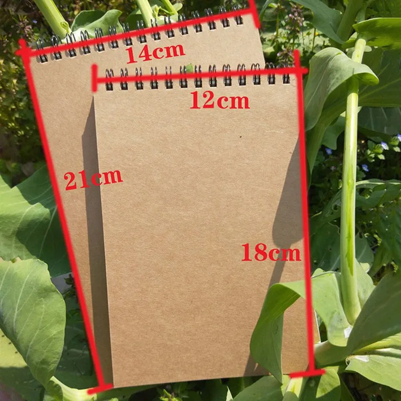 1 ед. 50 листов Винтаж спираль рулонная бумага для рисования рисующего граффити