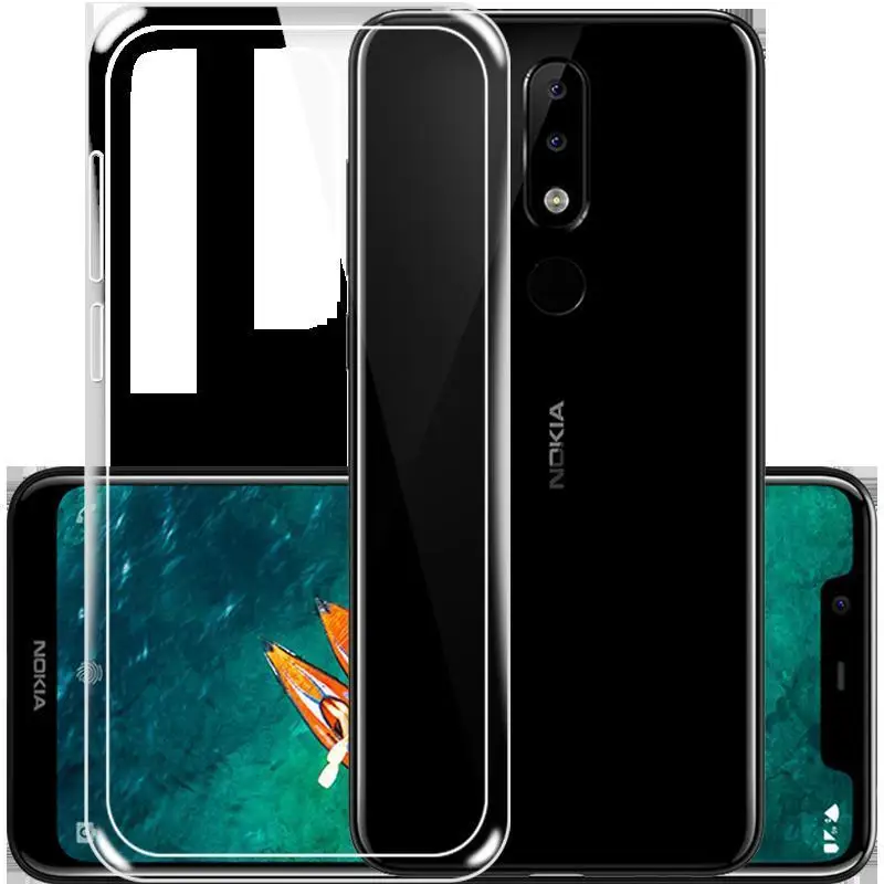 Силиконовый TPU чехол для телефона Nokia 6 2 7 3.1C: 3 5 8 от до 1 плюс X5 X6 4 ультра тонкий