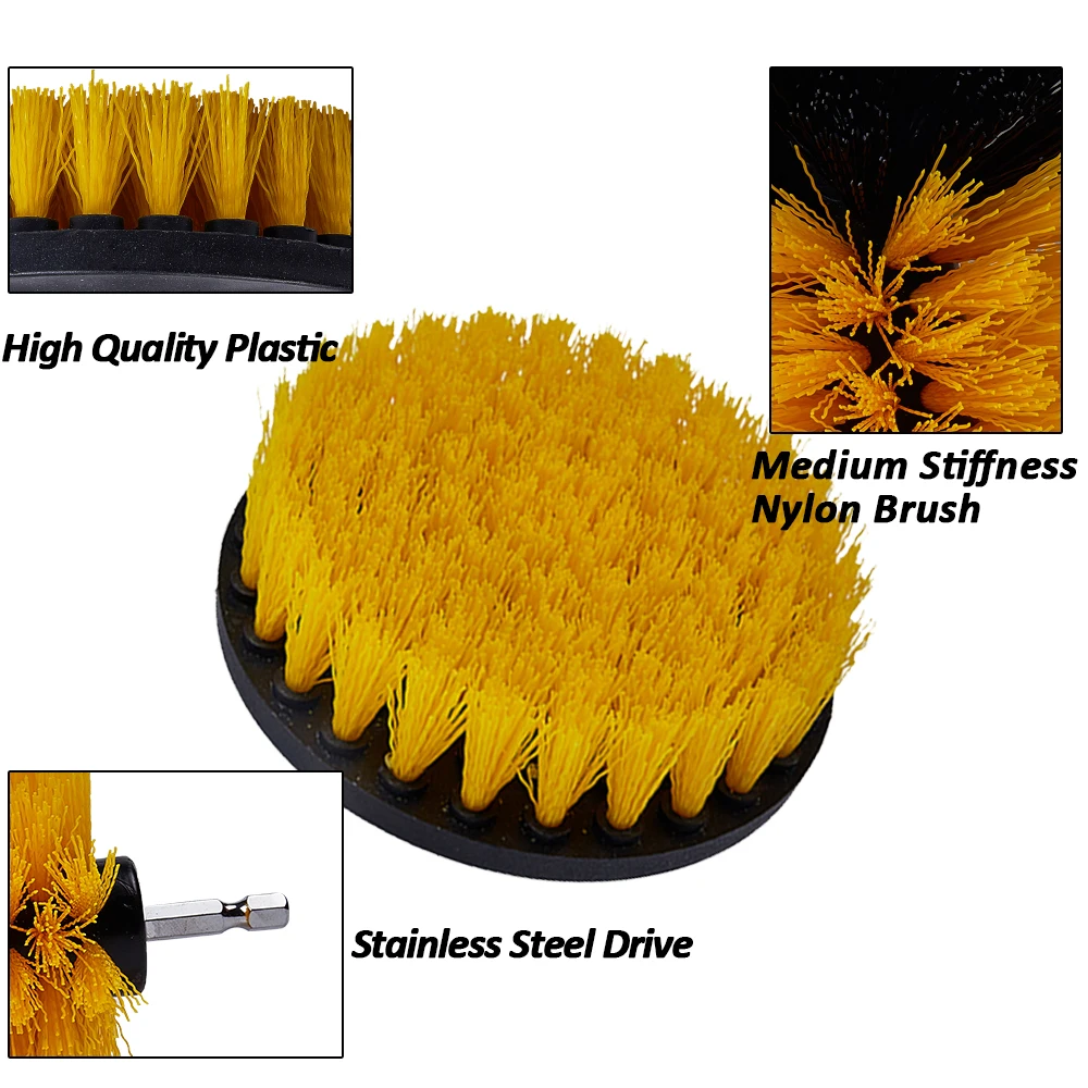 Электрическая щетка скруббер круглая для чистки коврового колеса инструменты
