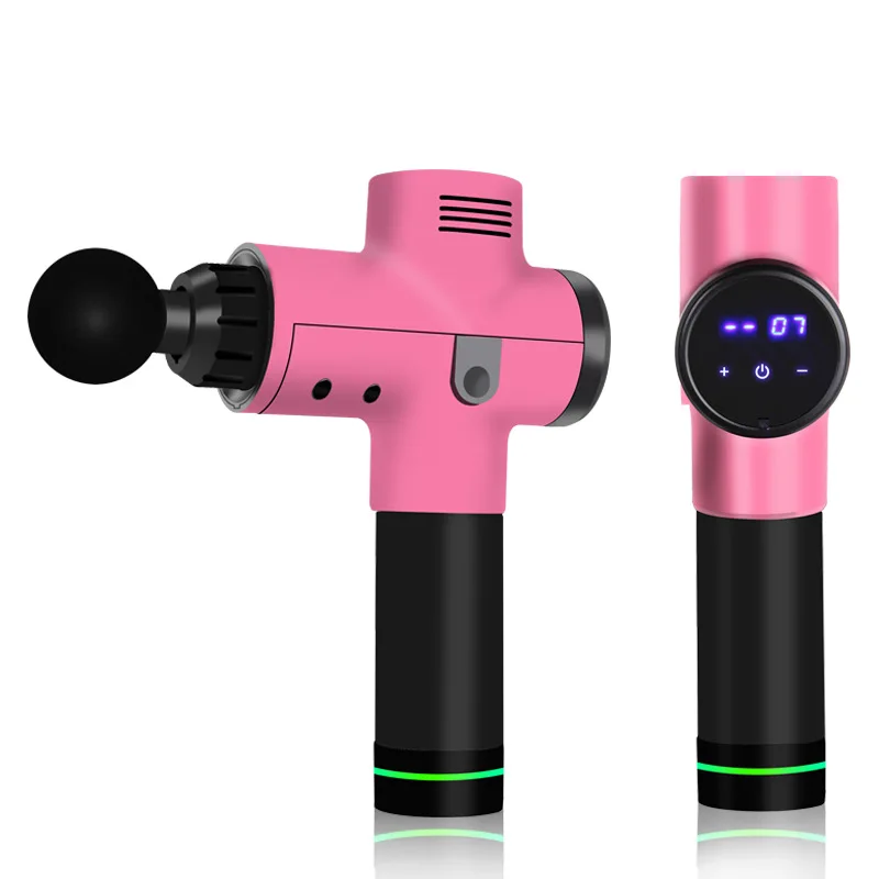 Массажный пистолет для мышц Электрический вибрирующий массажер тела глубокая