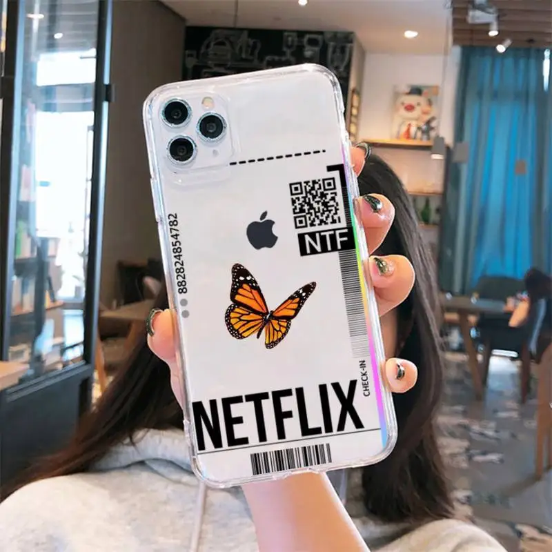 

World Country Label Air Tickets butterfly Phone Case Transparent soft For iphone5 5s 5c 6 6s 7 8 11 12 plus mini x xs xr pro max