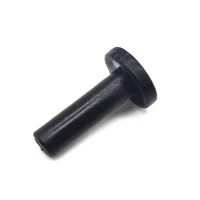 50 pcslot 14 slip lock end plug choke plug 6mm black cap plastic material for misting accessories