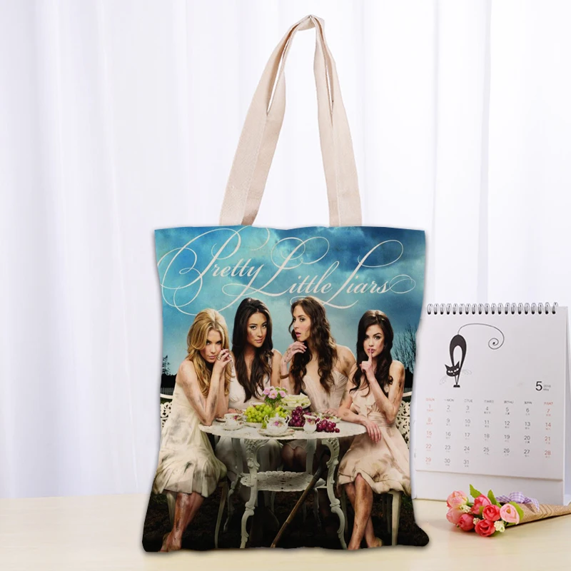 Pretty Little Liars Tote Bag Foldable Shopping Bag Reusable 
