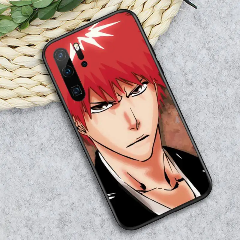 

Japan anime Kurosaki Ichig Phone Case For Huawei honor Mate P 10 20 30 40 i 9 8 pro x Lite smart 2019 nova 5t