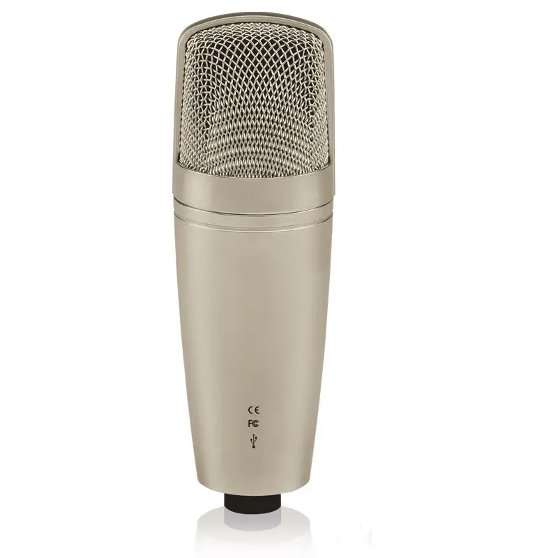 Студийный кардиоидный конденсаторный микрофон Behringer C-1U USB Встроенный