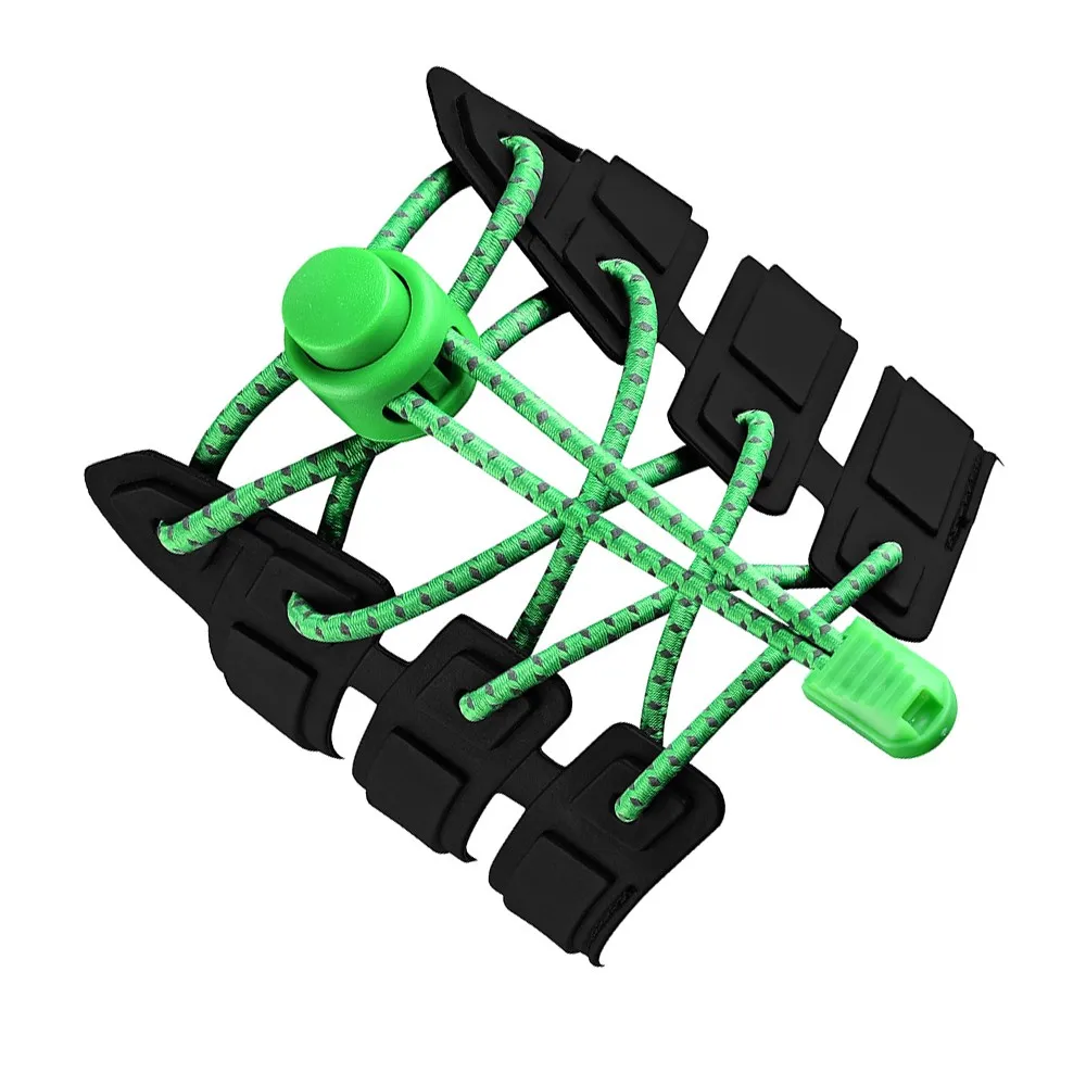 6Pair/Set 4 colors Sneaker ShoeLaces Elastic No Tie Shoe Laces Stretching Lock Lazy laces Quick Rubber Shoelace strings New | Спорт и