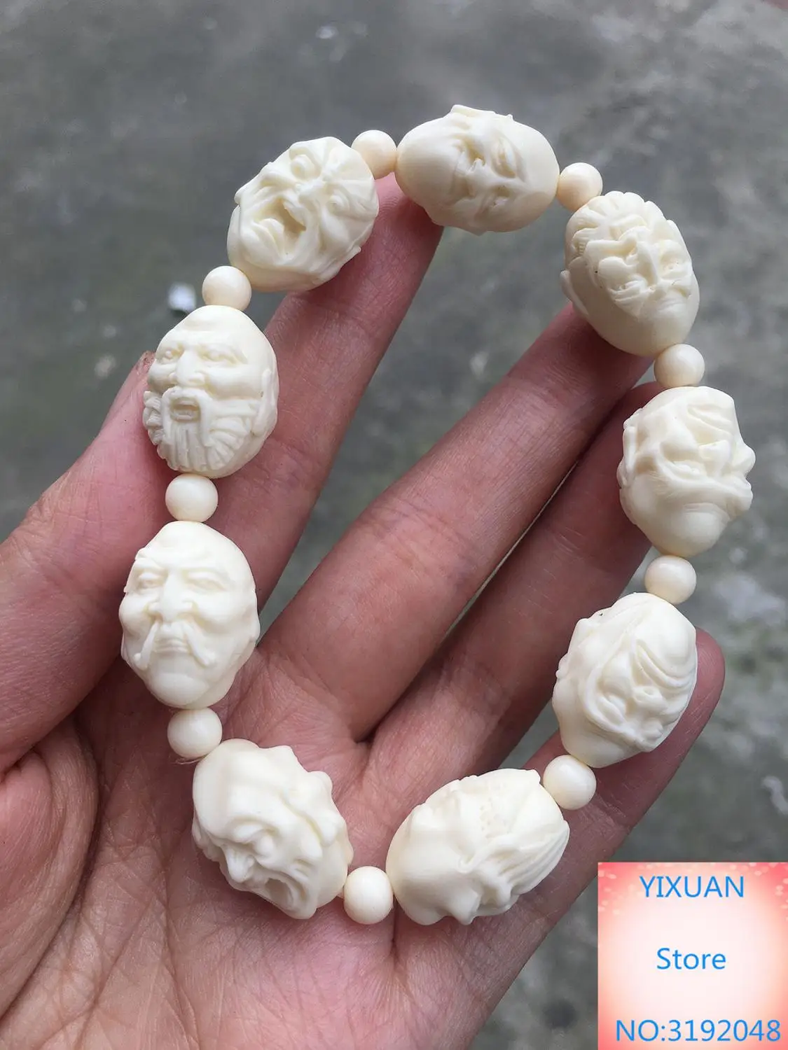 Двухсторонний браслет с изображением фруктов слоновой кости | Дом и сад