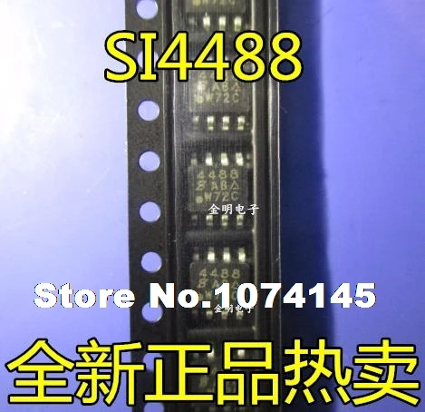

10pcs/lot SI4488DY-T1-E3 SI4488DY SOP8 N 150V 3.5A MOS