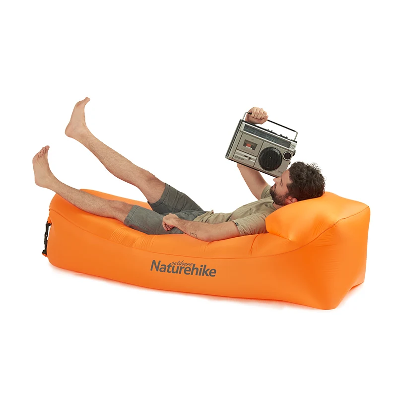 

Naturehike Portable Inflatable Comfortable Leisure Lounger Air Sofa Camping Mattress for Beach Time
