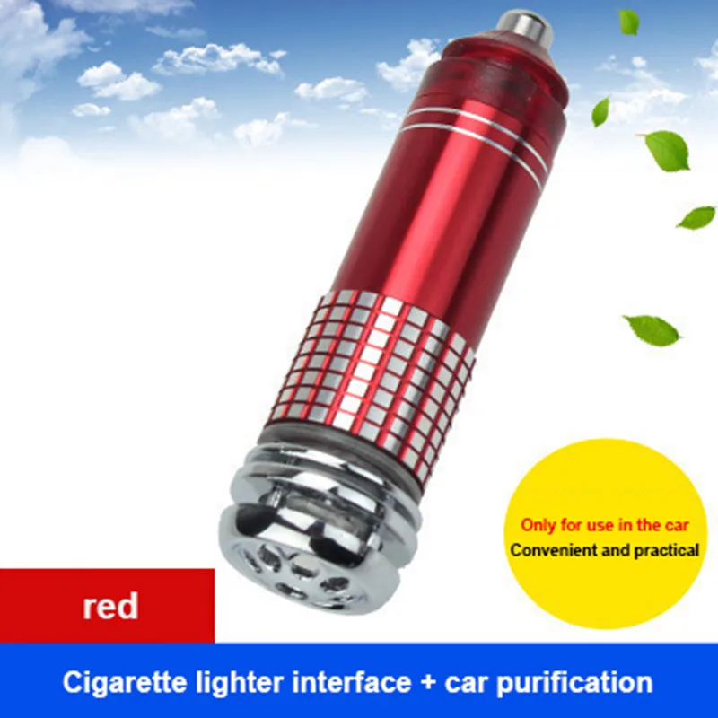 12V Мини-автомобиль Воздухоочистители Авто свежего воздуха анион Ионный