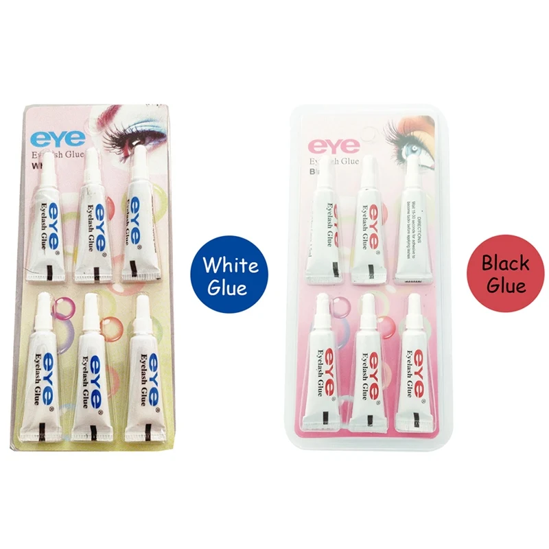 6 шт. клей для наращивания ресниц профессиональный мягкий и не раздражающий без