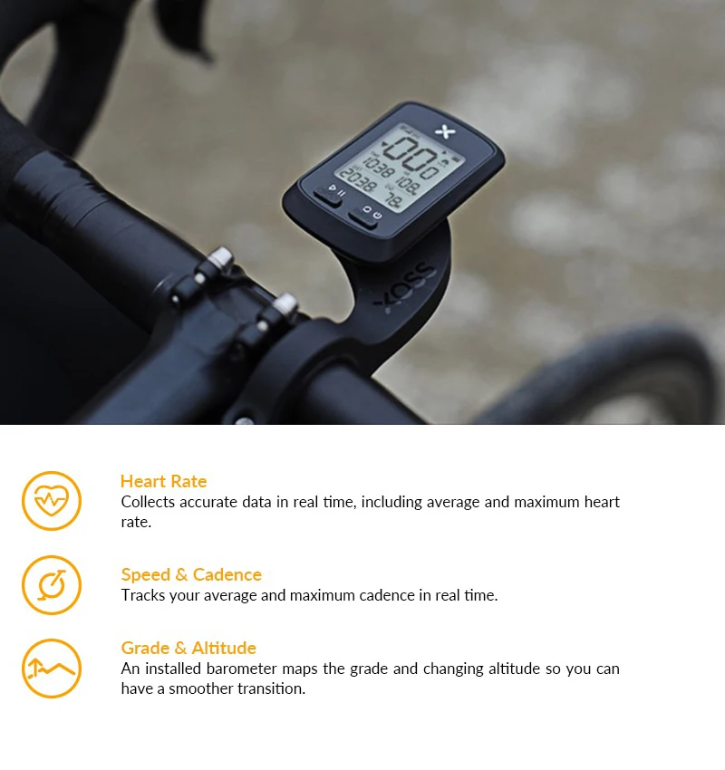 XOSS велосипедный компьютер G+ беспроводной gps Спидометр Водонепроницаемый дорожный велосипед MTB велосипедный Bluetooth ANT+ с каденцией велосипедные компьютеры