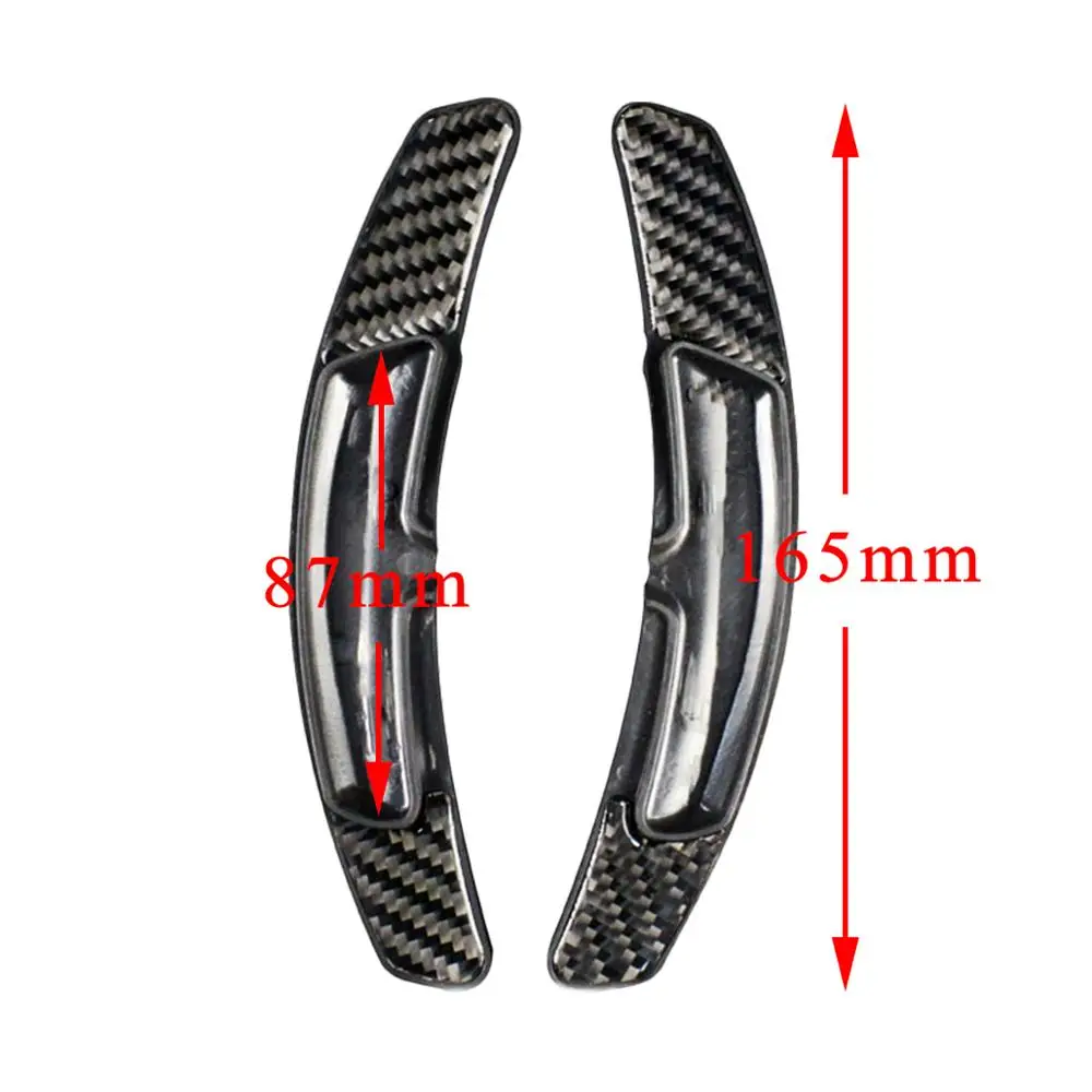 Углеродное волокно PDK сдвиг весло переключения подходит для Porsche 991 911 718 Panamera Macan Cayenne рулевое колесо аксессуары