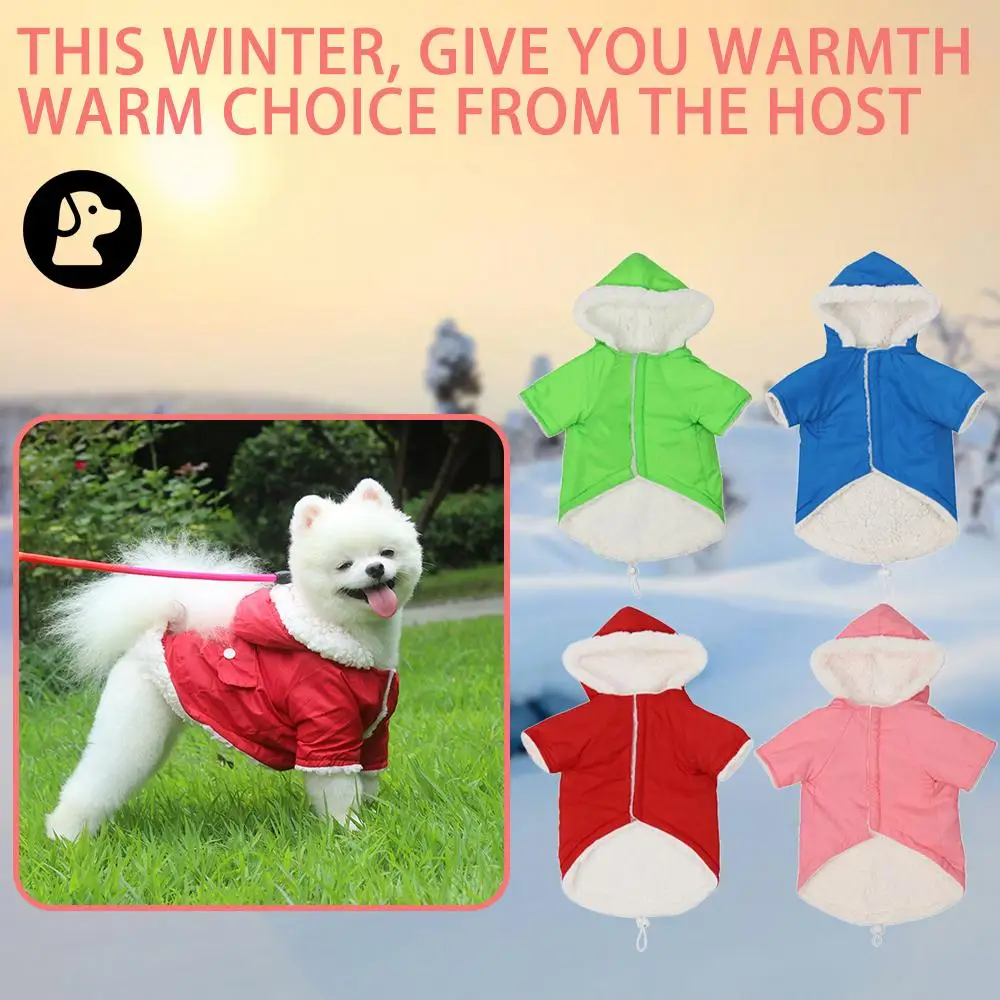 

S/M/L/XL Costume Vest Chihuahua Clothes Jacket for Dog Puppy Pet Pet Jacket Velvet Warm Pet Dog Clothes