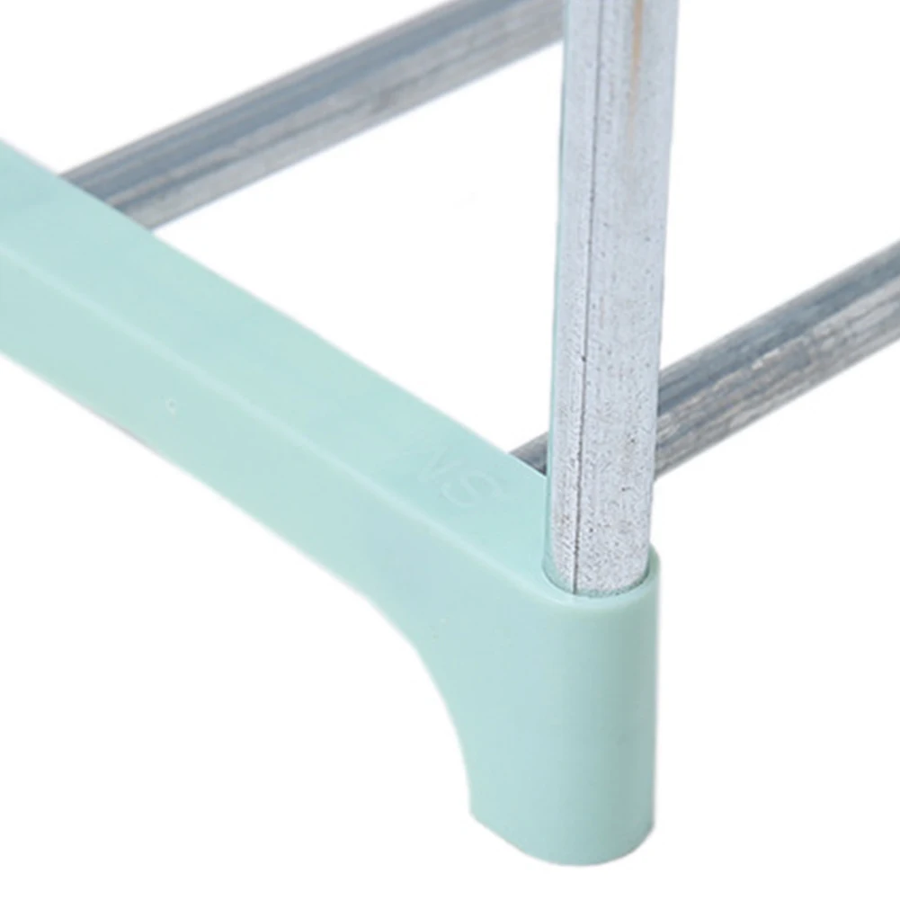 3/4 Layers Stainless Steel Rack Hanger Shoes Storage Display Shelf Holder Cabinet Shelf Holder Shoes Racks Home Organizer