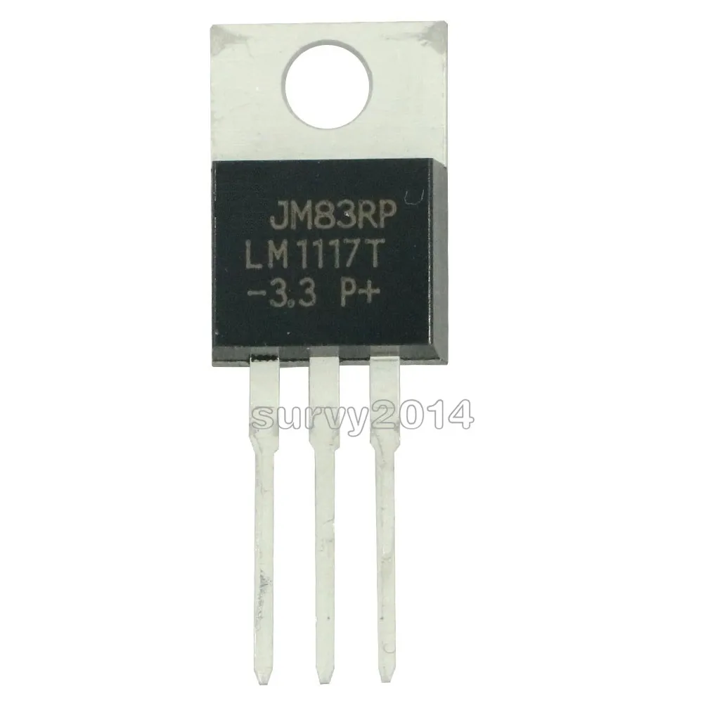 10 шт. LM1117T 3.3 IC REG LDO 3 V 0.8A TO220 Новинка|Запасные части| |