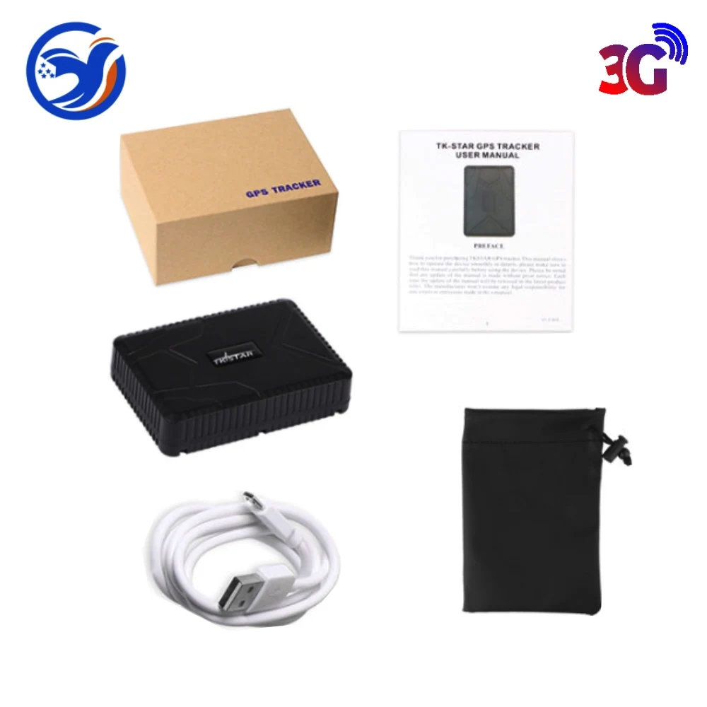 3G Has Box No Charge 3g 2G автомобильный трекер установка gps устройство слежения TK915-3g сильный магнит 10000 мАч 180 дней в режиме ожидания localizador gps - Цвет: 3G Has Box No Charge