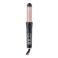 fast heat hair curling wand professional ceramic hair curler anion hair curling iron dual voltage cool air curler