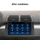 Автомагнитола Carplay DSP, 2DIN, 6 ГБ ОЗУ, для автомобилей BMW 5, E39, E53, X5, 1995-2001, 2002, 2003, 2004, 2005, мультимедийный видеоплеер, вентилятор
