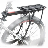 aluminium alloy lightweight bicycle luggage carrier rack adjustable bicycle shelf for 22 29 mountain bike