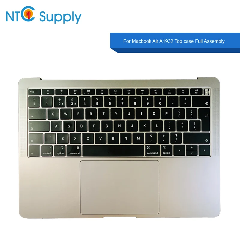 

A1932 Топ корпус Полная сборка с клавиатурой тачпад Серый Серебряный Золотой 2018 для Macbook Air 13,3 дюйма a1932 Подставка для рук