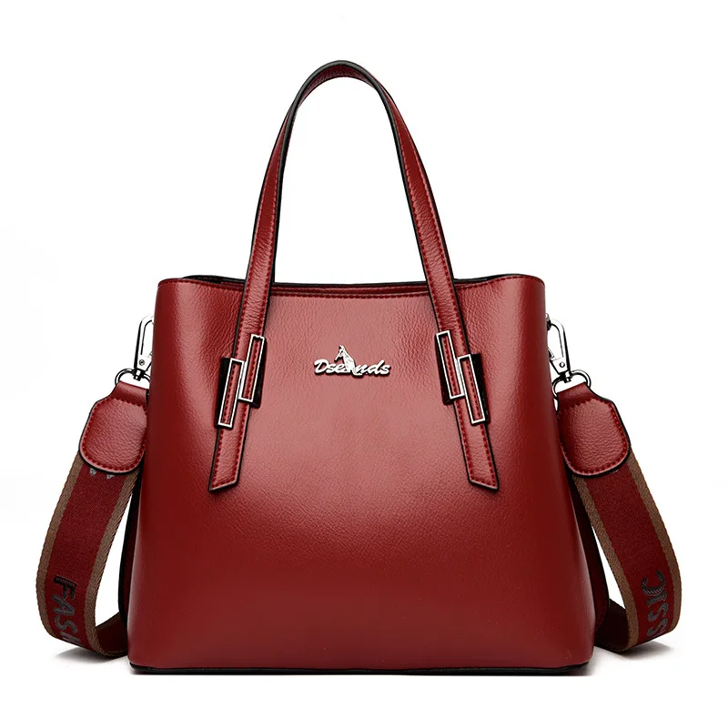 

Mom's bag handbag 2020 new fashion versatile large capacity One Shoulder Messenger women's bag middle age women's bag