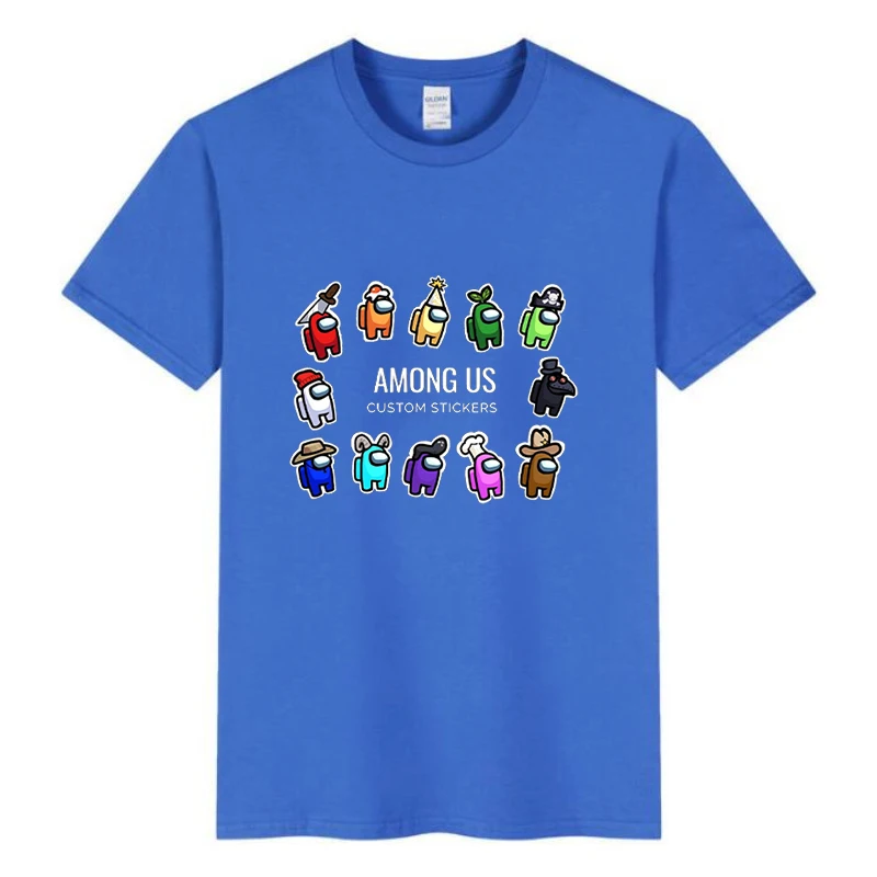 

2021 Boys Among Us T Shirt Kids Amongus Cartoon Cute T-Shirt Funny For Girls Child T-Shirt Children Clothes Tops Baby Tshirts