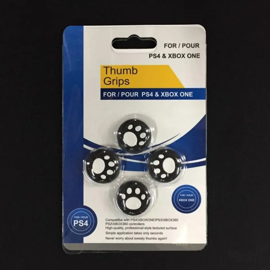 4 шт. силиконовые колпачки для джойстика в виде кошачьих лапок PS3 PS4 XBOX ONE 360 |