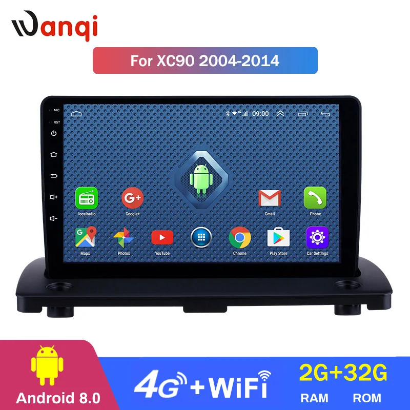 4G Lte Android 9 1 система автомобильный DVD GPS навигатор видеоэкран дисплей для 2004 2014 Volvo