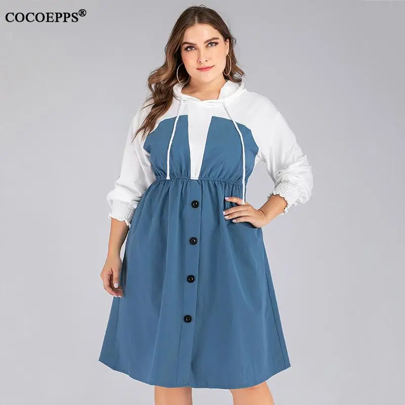 5XL весеннее женское платье большого размера с эластичной талией повседневное