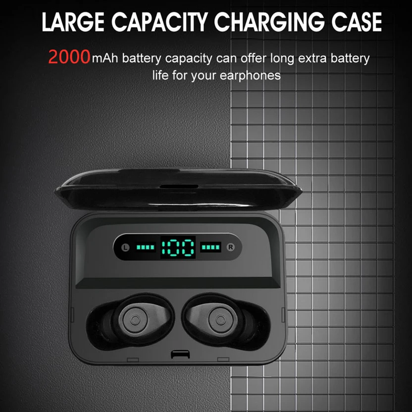 2020 мини TWS беспроводные наушники Bluetooth 5 0 спортивные гарнитура 3D стерео звук микро