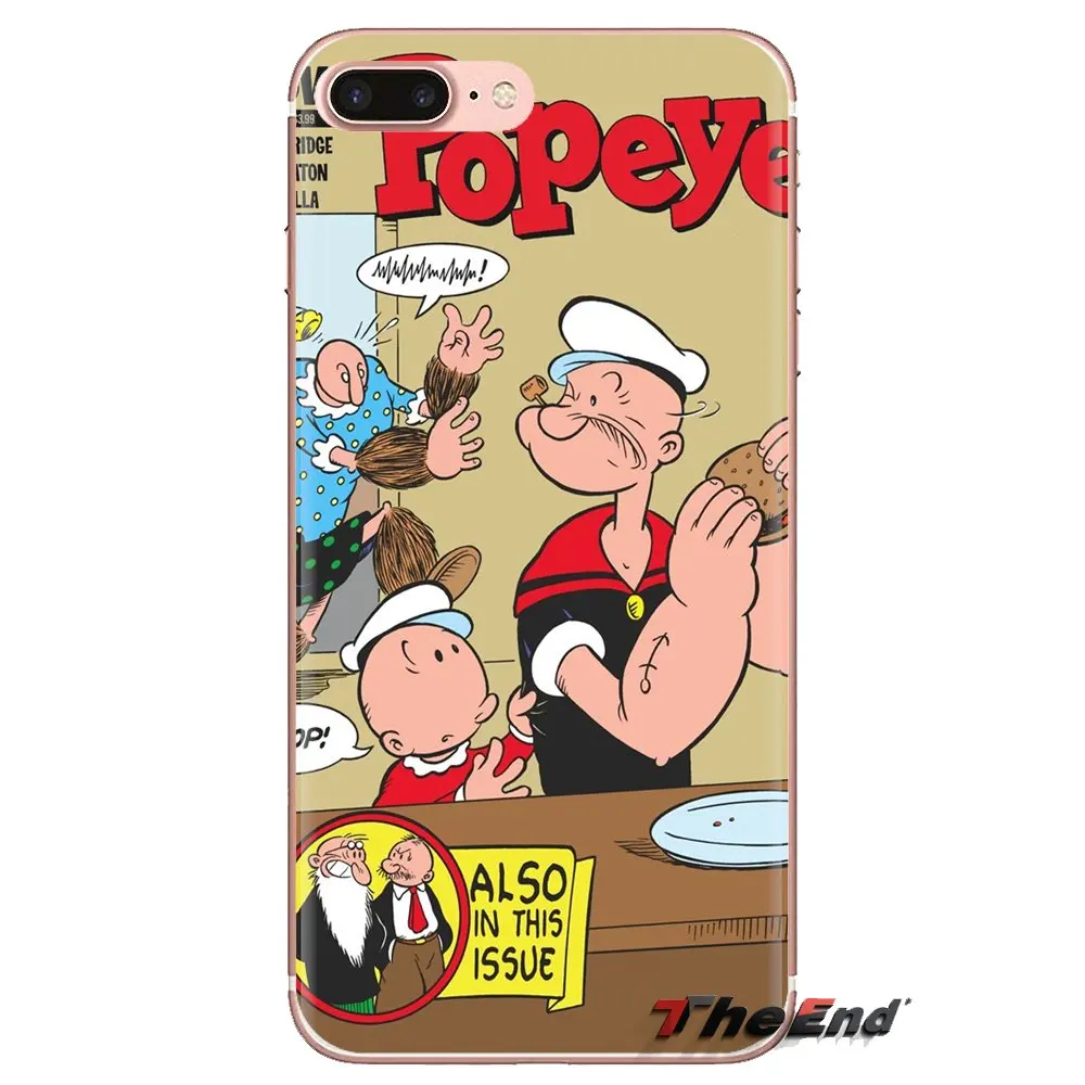 Popeye Sailor Man обои для Xiaomi Mi3 samsung A10 A30 A40 A50 A60 A70 Galaxy S2 Note 2 большое ядро Prime чехол