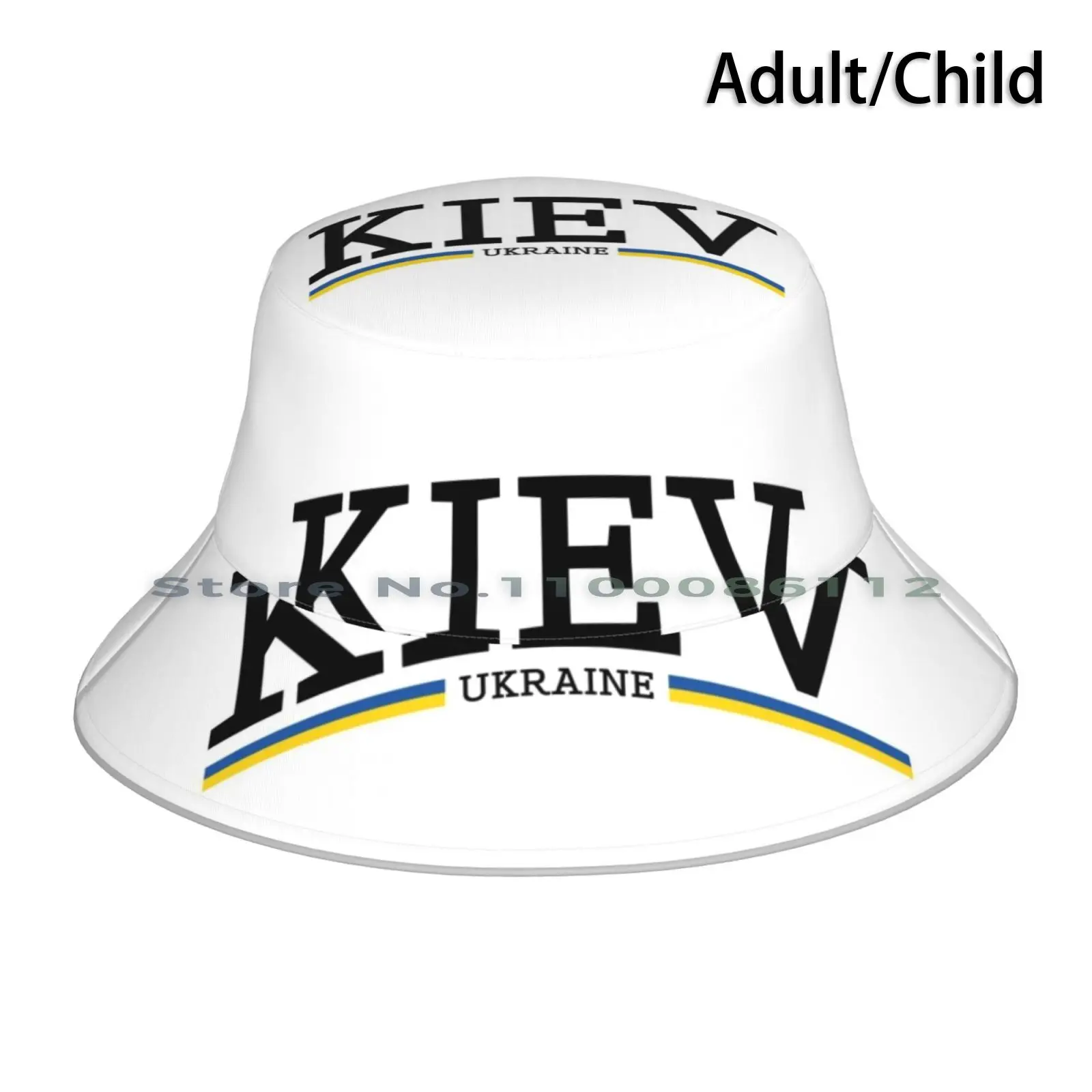 

Kiev Ukraine Bucket Hat Sun Cap Kiev Ukraine Dnieper River Country Flag City Capital Europe Ukrayina Cis Kyyiv Odessa Danube