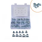 60 шт., набор мини-зажимов для шлангов для дизельных бензиновых труб, 10 размеров