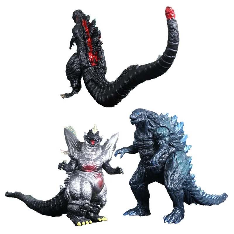

Фигурка аниме Bandai Gojira Godzillas, набор для гаража, большой динозавр, монстр, подвижные аниме экшн-фигурки, модели, игрушки с орнаментом